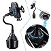 Cup Holder Phone Mount for Car Universal Adjustable Base Gooseneck Cup Phone Holder for iPhone 12/11 Pro Max/Xs/Max/X/XR ,Samsung Note 10/9/ S21+/S20/ S10/ S9/ S9+ by DALUZ