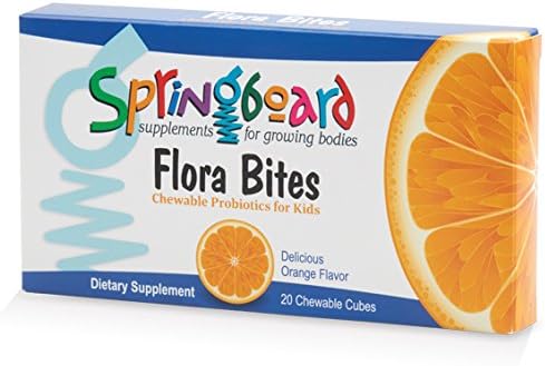 Ortho Molecular Products Flora Bites Chewable Cubes, 20 Count