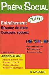 Épreuve de résumé de texte, concours sociaux
