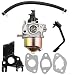 Carburetor + Intake Manifold w/Gasket for Champion Generator Parts Champion Power Equipment 3000 3500 4000 Watt 196cc OHV Engine