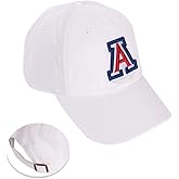 Desert Cactus University of Arizona Baseball Hat UA Wildcats Brimmed Embroidered Hats Cap Adjustable Cloth Strap Adult