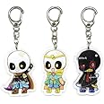 EBTY DREAMS Inc. - Set of 3 Undertale Sans Acrylic Keychain v3