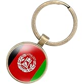 EnigmaGlow World Most Countries Flag Keyring Key Chain Zinc Alloy Keychains Daily Keychain Home Car Keys for Men Women