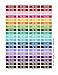 Monthly Planner Stickers Rainbow To Do Header Stickers Planner Labels Compatible with Erin Condren Vertical Life Planner