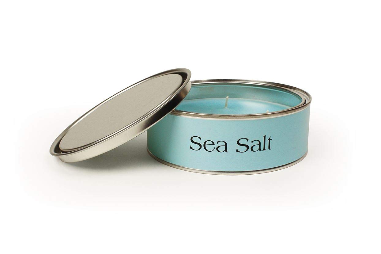 Pintail Candles Large 3 Wick Scented Candle Tin - Sea Salt