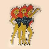 The Simpson Duff Beer Girls Metal Sign