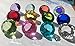 SunRise Crystal Clear Diamond Jewel Paperweight Birthstone Box Set (12pcs), 40mm Crystal