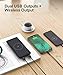 Wireless Portable Charger,TOVAOON 10000mAh Power Bank 37Wh Fast Charger with Three Outputs External Battery Pack Compatible with Smartphone,iPhone,iPad,Samsung and More