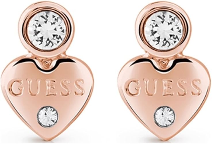 Boucle D Oreille Guess Guessy Metal Rose Coeur Ube82003 Amazon De Schmuck