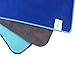 Workout Towels Sports Towel Microfiber Sweat Towels Set, Multi-Purpose Gym Towel, Fast Drying & Super Soft, for Sports, Fitness, Gym, Yoga, Travel, Camping & More 3 Pack(Dark Blue+Light Blue+Grey)
