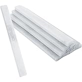ZOFORTY 200Pcs Soapstone Pen Welding, Flat White Soapstone Refills, Soap Stones Chalk, Professional Soapstone Pencil for Welders Textile Marking Tools and Markers Removable Markings on Steel Cast Iron