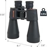 Celestron SkyMaster 12x60 Porro Prism Binoculars with Tripod Adapter Bundle view 7