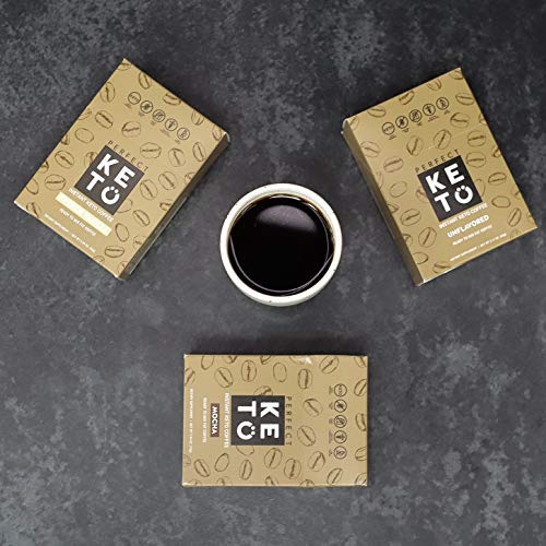 Perfect Keto Instant Coffee Ketogenic Fat Coffee Free of Added Sugar