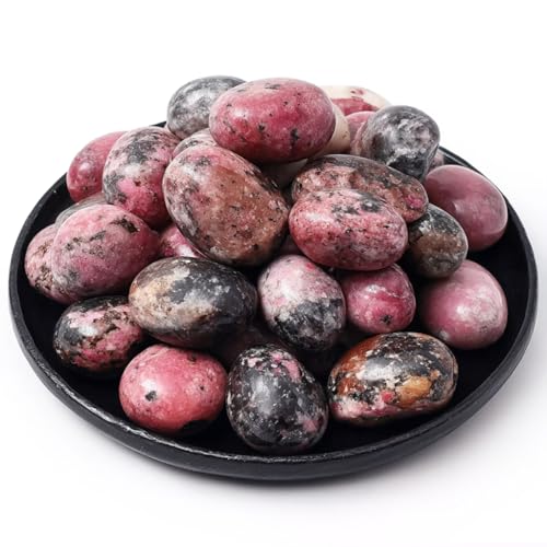 SigMntun Polished Stone Set Rhodonite Crystals