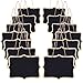 AUSTOR 14 Pcs Mini Chalkboards Signs 4.7 X 6.3 Inch Chalkboard Tags Hanging Message Board Chalkboard Labels for Kitchen and Weddings