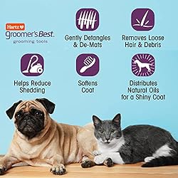 Hartz Groomer's Best Combo Dog Brush, Multi-Colored