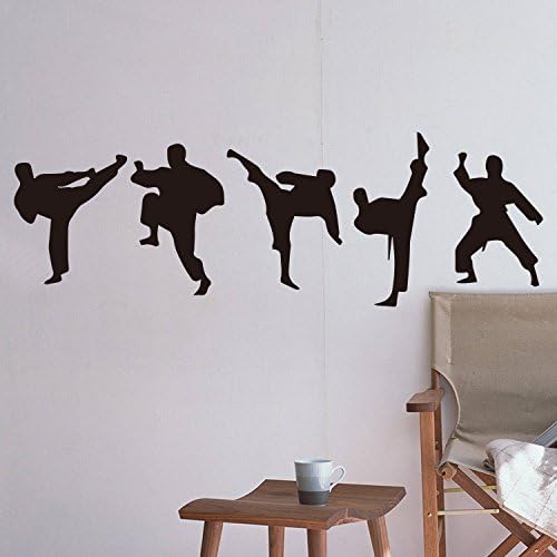 Tae Kwon Do Black Wall Sticker Decal for Home Children's Nursery Room Bedroom Decor - Image 5