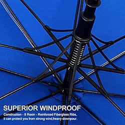 G4Free 68 Inch UV Protection Golf Umbrella Auto