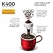 Keurig K400 Coffee Maker, Single Serve K-Cup Pod Coffee Brewer, Programmable Brewer, Black (Renewed)
