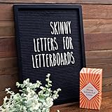 Skinny Letterboard Letters Only Set NO BOARD