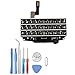 Black Keypad Keyboard Qwerty Button Membrane Flex Cable Replacement Parts for Blackberry Bold Q10 + Tool Kit