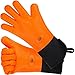 Silicone Oven Gloves - Great Heat Resistant Mitts Extra Long with Internal Cotton Lining for Cooking, Pot Holder, Grilling, BBQ, Baking And Smoking - Orange