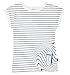 Ladies TARDIS Swirl Doctor Who T Shirt from BBC Worldwide, White/Off White (Small)