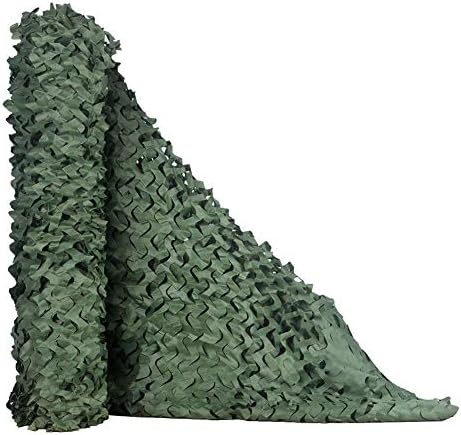 HYOUT Camo Net, Woodland Camouflage Netting Military Sunshade Nets Camping Hunting Shooting Blind Sunscreen Netting Camouflage Party Decoration