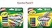 Crayola Metallic Markers 8 Count, Glitter Markers 6 Count, Combo Pack Bundle