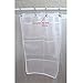 Mesh Shower Caddy/Organizer. Hang On Shower Curtain Rod/Liner Hooks. By HaNB