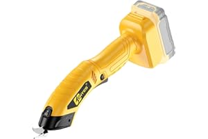 Cordless Electric Scissors Compatible with DeWALT 20v Max Battery for Carboard Fabric Leather Box Cutter Festival Decoration 