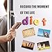 Magicfly Pack of 15 Magnetic Picture Frame with Clear Pocket, 4 x 6 Inches Refrigerator Photo Holder for Fridge Office Cabinet Locker, White