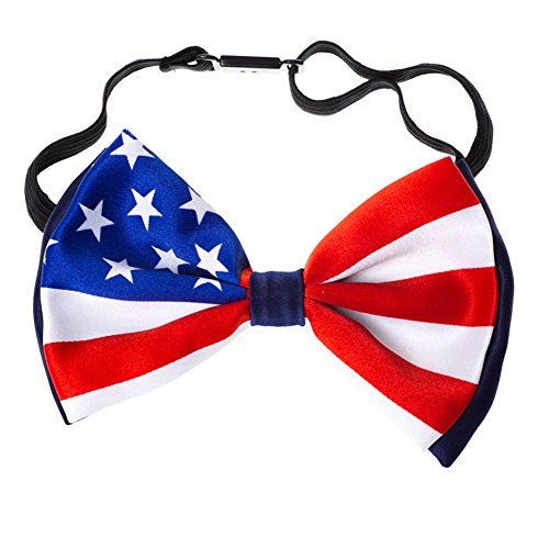 Patriotic Flag Bow Tie