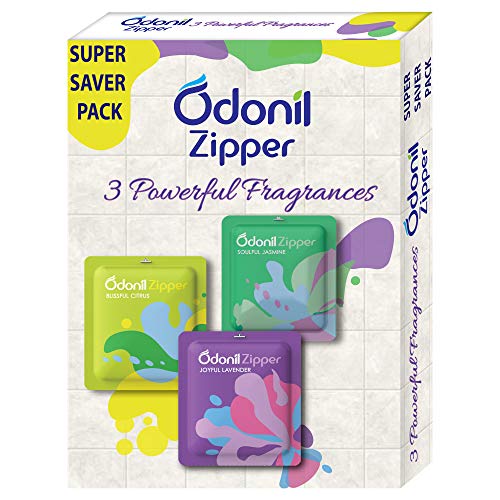 Odonil Bathroom Air Freshener Zipper 