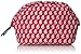Vera Bradley Women's Signature Cotton Large Ruffle Cosmetic Makeup Organizer Bag
