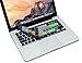 XSKN Final Cut Pro X 10 Shortcut Silicone Keyboard Cover Skin for MacBook 13 15 17 inch (US & EU Versions) -DO not fit Touch Bar Keyboard