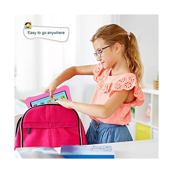 10.1 inch Kids Tablet AWOW Tablet PC for Kids, Android 10 Go Quad Core, 32GB Rom, iWawa Pre-Installed with Kids-Proof…