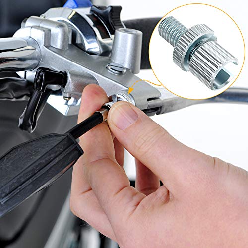 PAGOW 8PCS Screw Metric Clucth Brake Cable Adjuster for Honda Yamaha Kawasaki Suzuki ATV