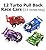 Turbo Pull Back Racing Cars & Sticker Sets - Party Favor Prize Pack