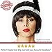Short Black Bob Wig Bangs Mia Wallace Gatsby Costume 1920s Flapper Wigs Women
