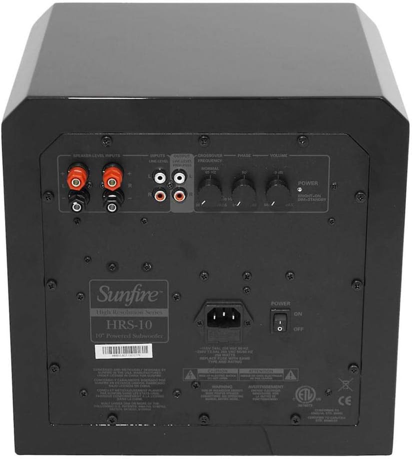 sunfire 10 subwoofer