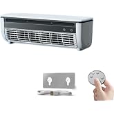 Small Mini Split Air-Conditioner, 2026 Ductless AC Unit,Wall Mounted No Window AC with Remote Control,3 Speed Portable Compact Cooling System for Kitchen Bedroom Small Space Home Office (Grey)