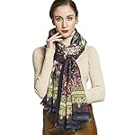 DANA XU 100% Pure Wool Women Scarf Large Size Shawl Pashmina Scarf Wrap DANA XU 100% Pure Wool Women Scarf Large Size Shawl Pashmina Scarf Wrap