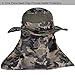 Sun Cap Fishing Hat for Men Women, Sun Hat Wide Brim, Boonie Hat