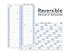 Large Undated Dry Erase Wall Calendar by BestSelf — 36” X 26” 12 Month Calendar Perfect for Planning, Project Management and Scheduling — Big, Durable and Laminated for Easy Marker Use