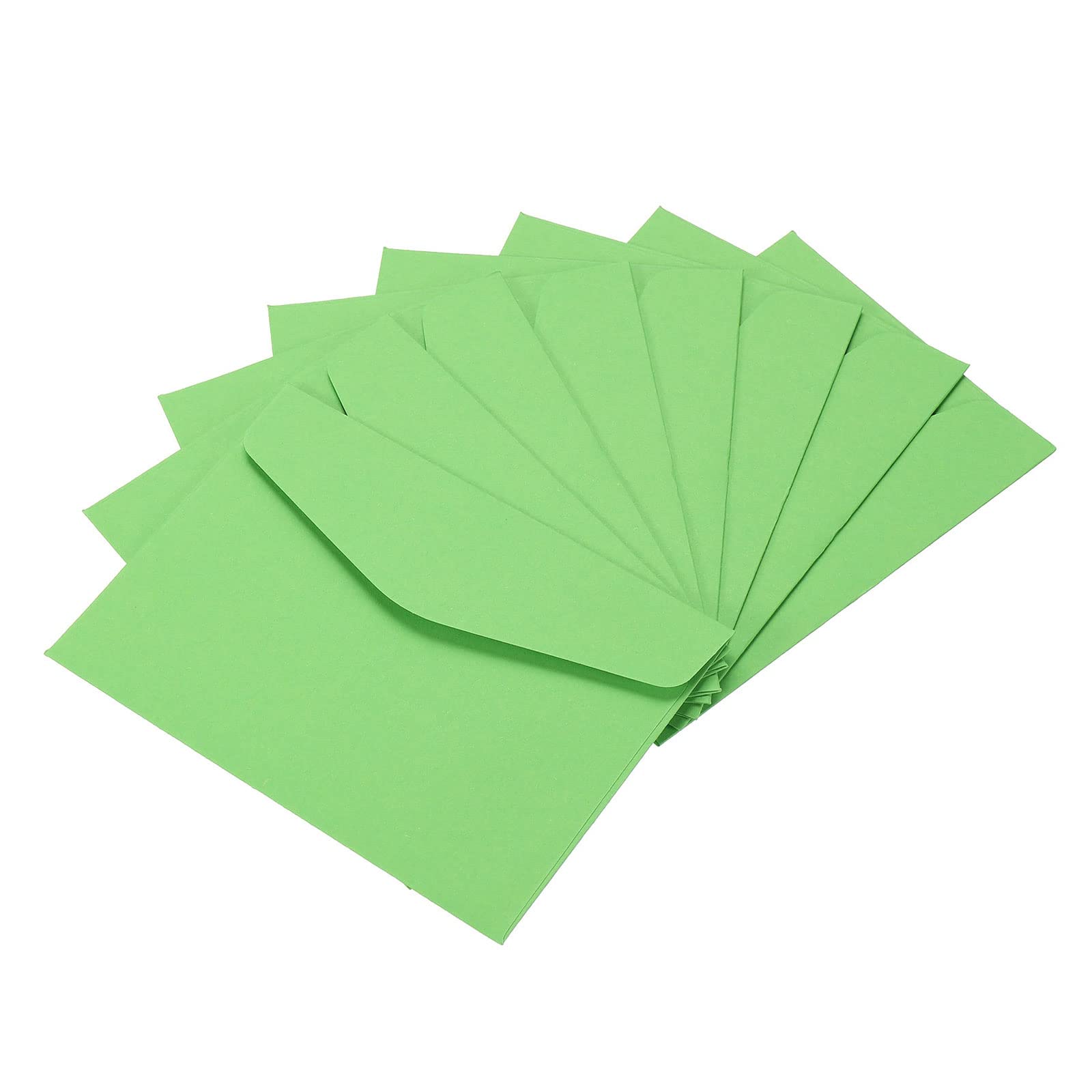 YOKIVE 60 Pack Gift Card Envelopes, Business Greeting Note | Small Item Holder Envelope, Great for Invitations Weddings(Green)
