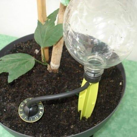 Iriso. 4 Soportes de riego por goteo: Amazon.es: Jardín