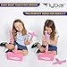 Flybar My First Foam Jump and Squeak Pogo Stick- Safe Pogo Stick for Kids Toddlers Ages 3 & Up (Pink)