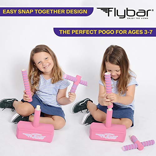 image for Flybar My First Jump and Squeak Mini Pogo Stick, for Ages 3 and up Tod