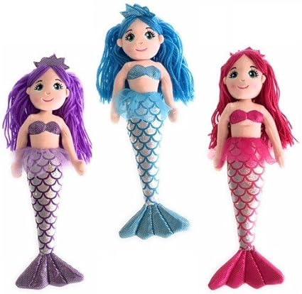 purple mermaid doll